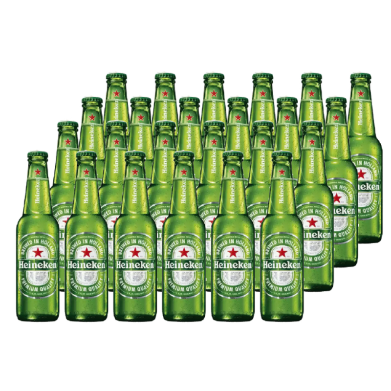 24x Cerveza Heineken Botella 330cc - Bebida Premium | Opera Liquor Store