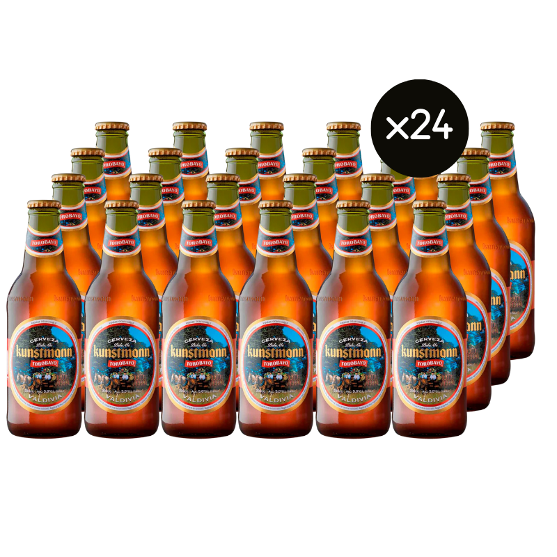24x Cerveza Kunstmann Torobayo 5.0° 330cc - Bebida Premium | Opera Liquor Store