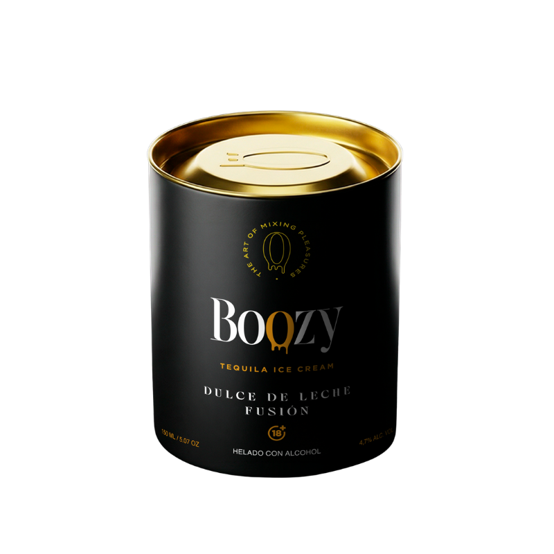 Helado Boozy Tequila Dulce de Leche Fusion 4.7° 150ml