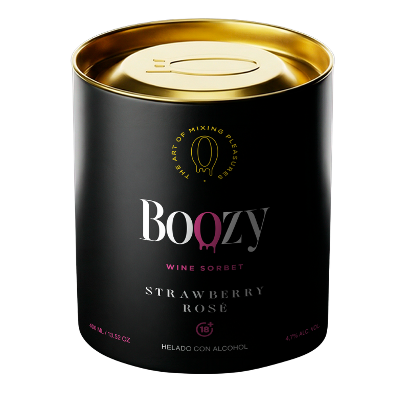 Helado Boozy Strawberry Rosé 4.7° 400ml
