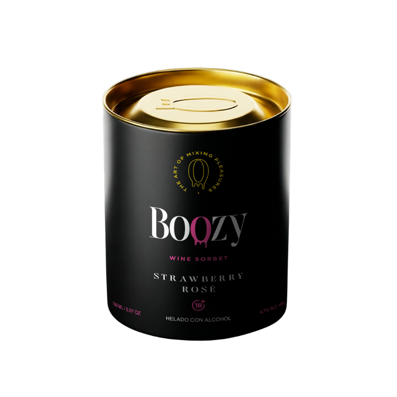 Helado Boozy Wine Strawberry Rosé 4.7° 150ml