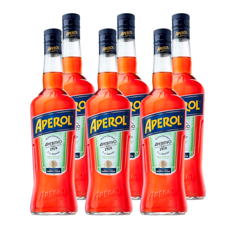 Licor Aperitivo Aperol 750cc x6