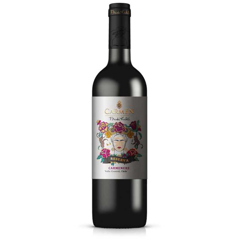 Vino Carmen Reserva Frida Kahlo Carmenere 750ml
