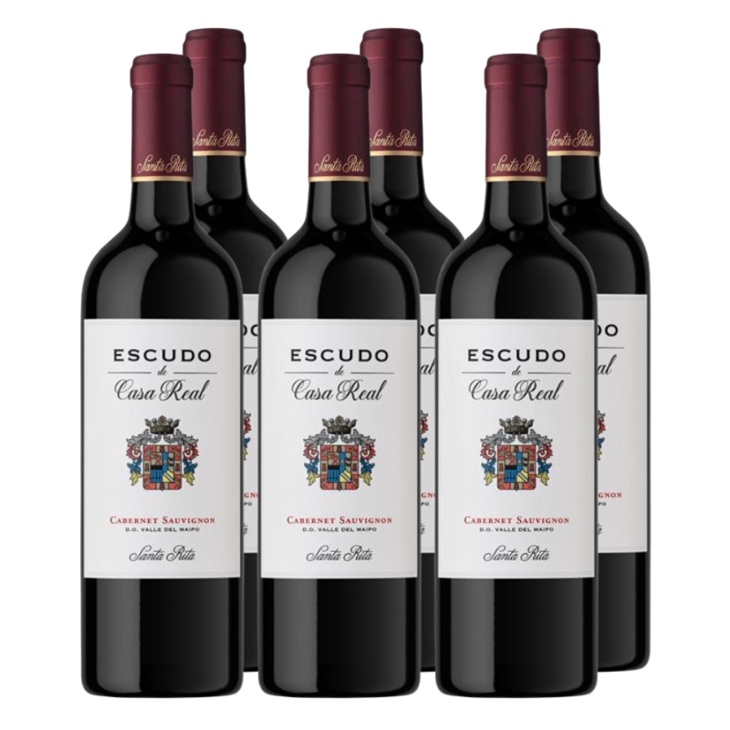 Vino Casa Real Cabernet Sauvignon 750cc x6