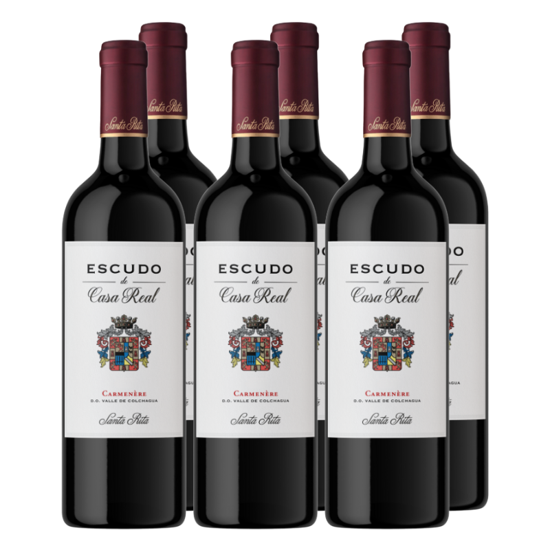 Vino Escudo de Casa Real Carmenere 750cc