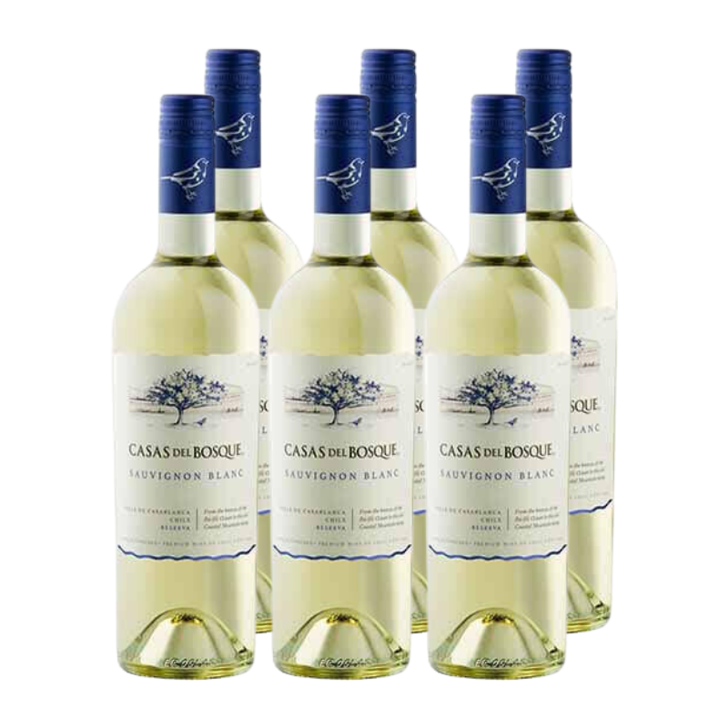 Vino Casas del Bosque Reserva Sauvignon Blanc x6 ($6.290 c/u)