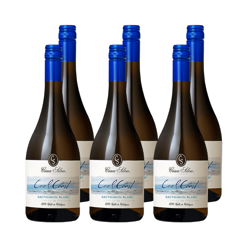 Vino Casa Silva Cool Coast Sauvignon Blanc 750cc x6 ($8.490 c/u)