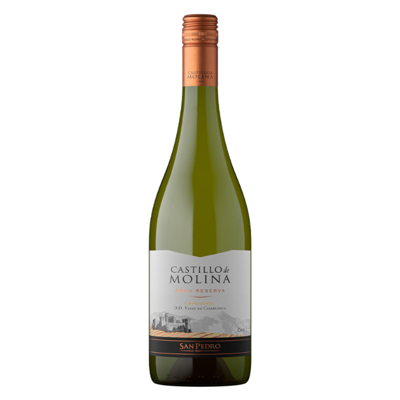 Vino Castillo de Molina Gran Reserva Chardonnay 750cc