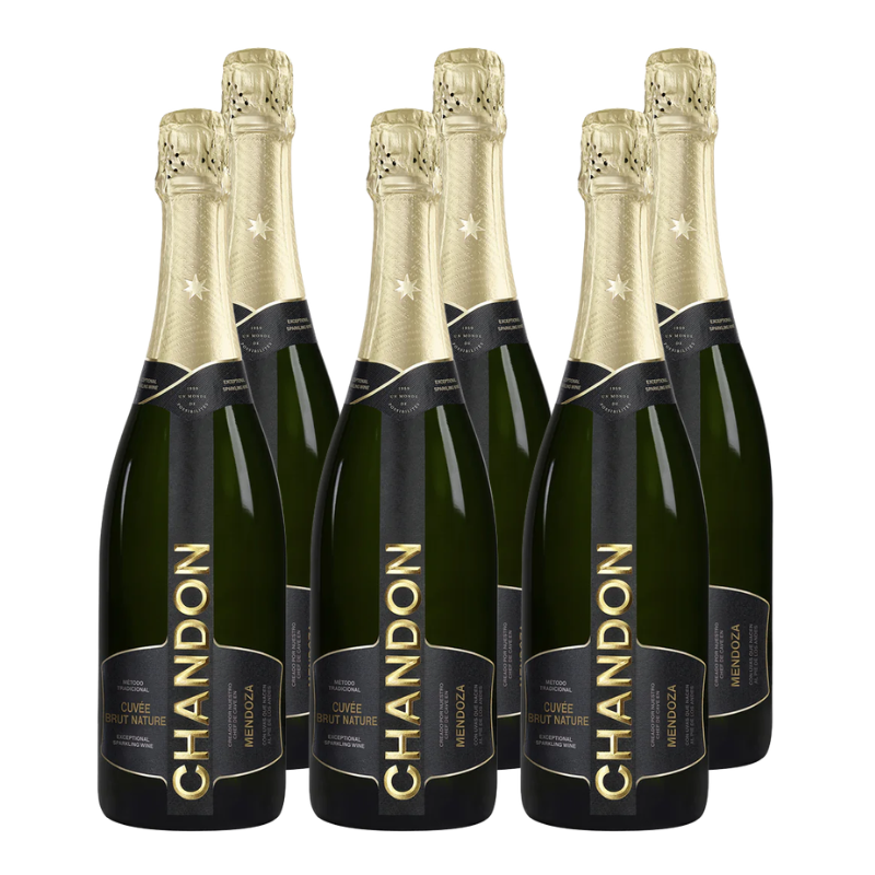 Espumante Chandon Brut Nature 750cc x6