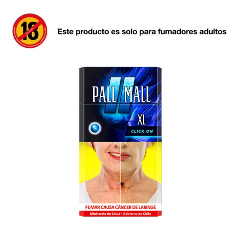 Cigarrillos Pall Mall Click On XL 20s