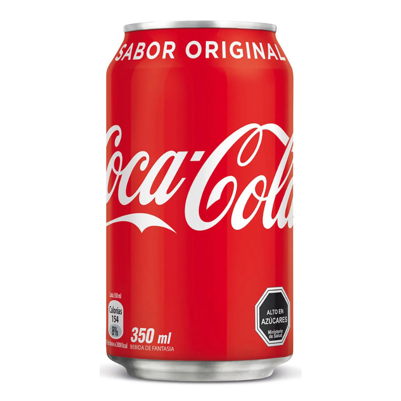 Bebida Coca Cola Original Lata 350cc