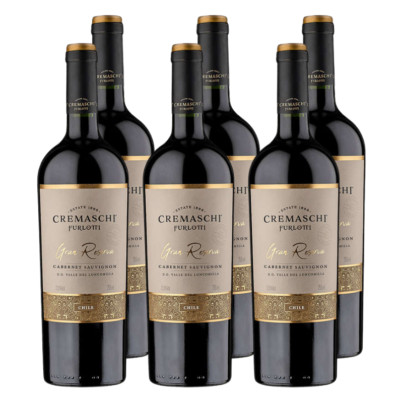 Vino Cremaschi Furlotti Gran Reserva Cabernet Sauvignon 750cc x6