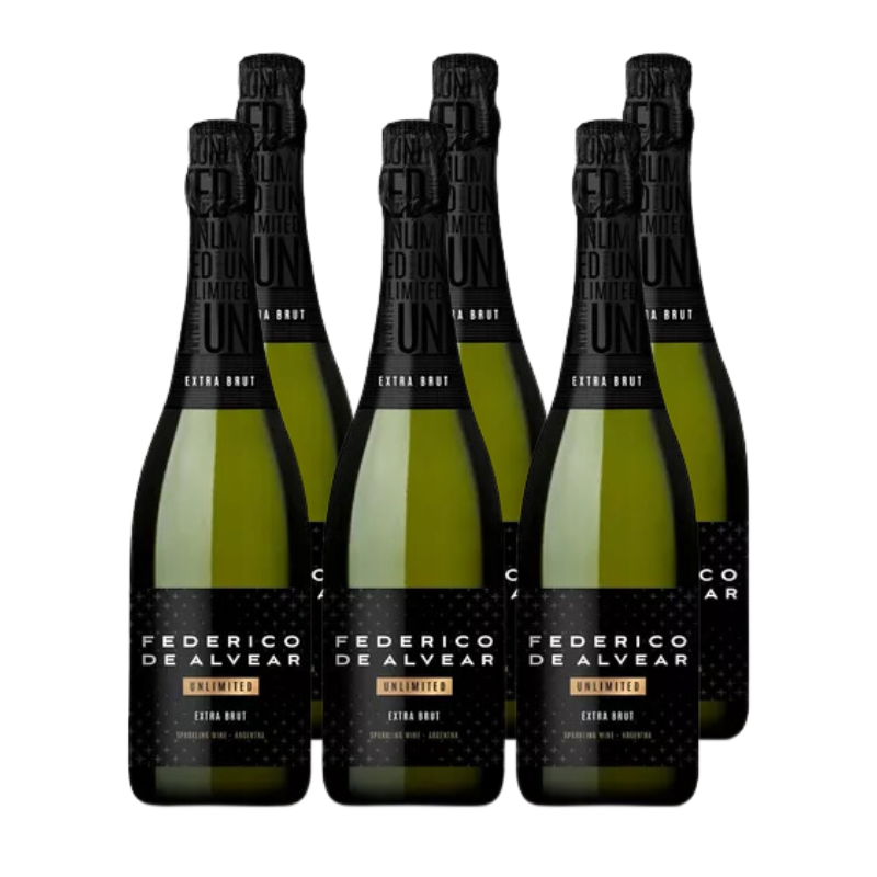 Espumante Federico de Alvear Extra Brut 750cc x6