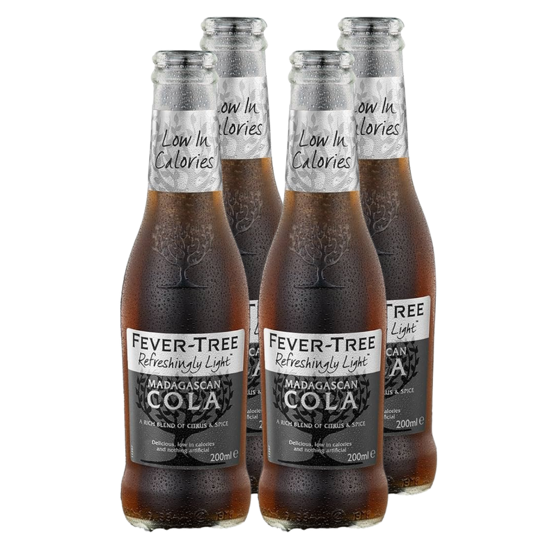 Bebida Fever-Tree Refreshingly Light Madagascan Cola 200ml x4