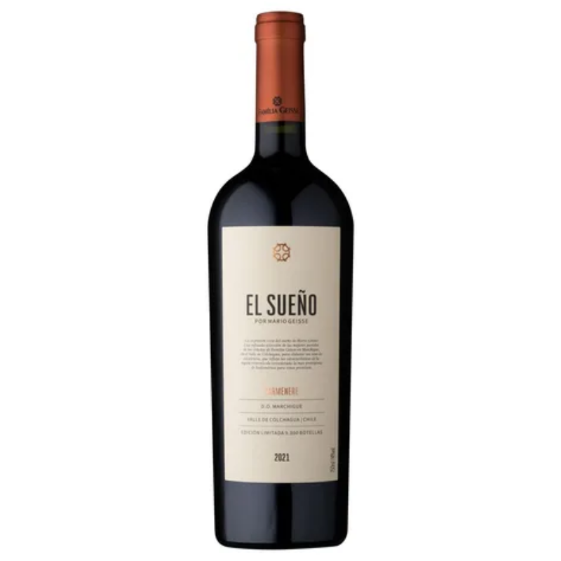 Vino Mario Geisse El Sueño Carmenere 750ml