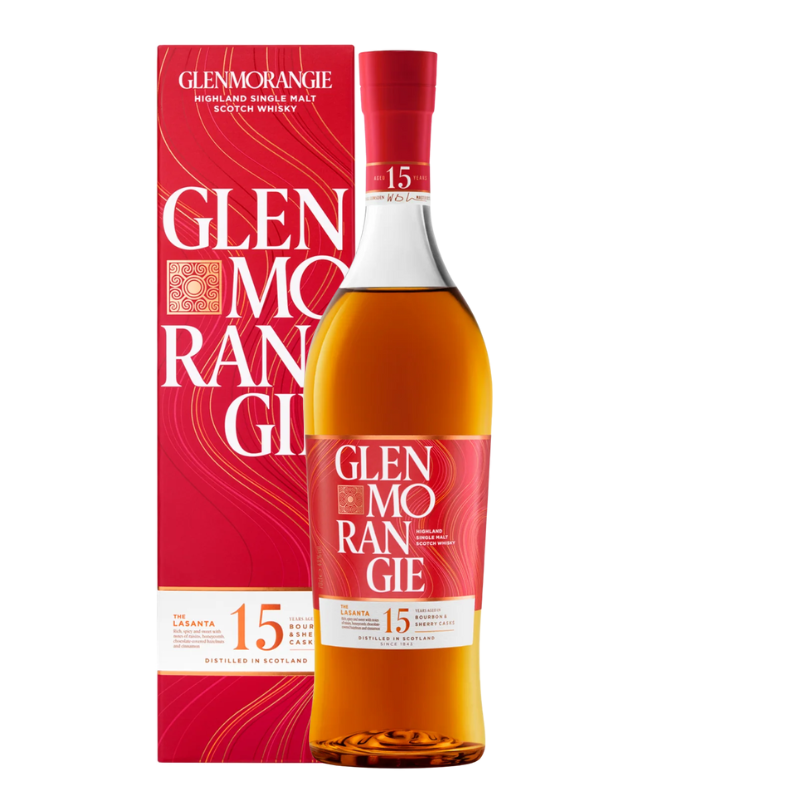 Whisky Glenmorangie Lasanta 15 años Single Malt 700cc
