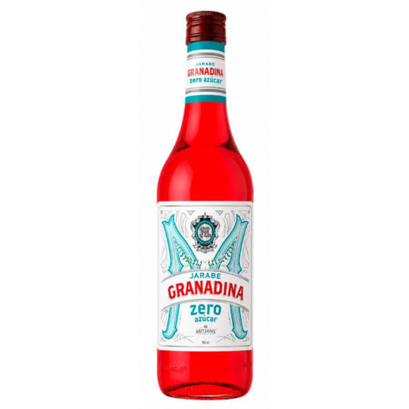 Jarabe de Granadina Mitjans Zero Azucar 900cc