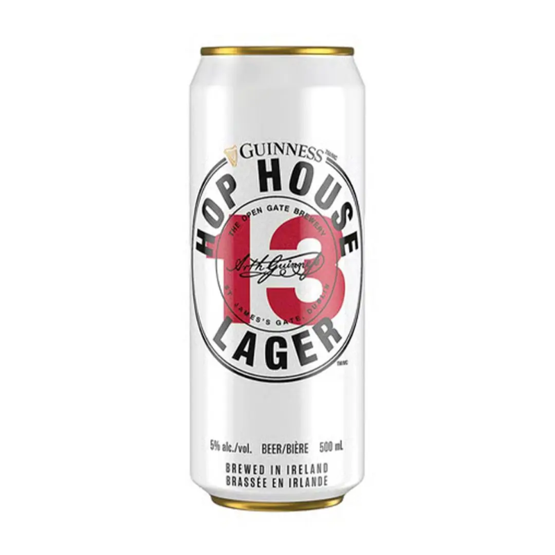 Cerveza Guinness Hop House Lager Lata 5° 500ml