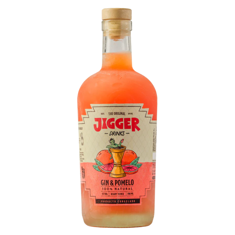 Gin Jigger Drinks Pomelo 15° 1 L - Congelado