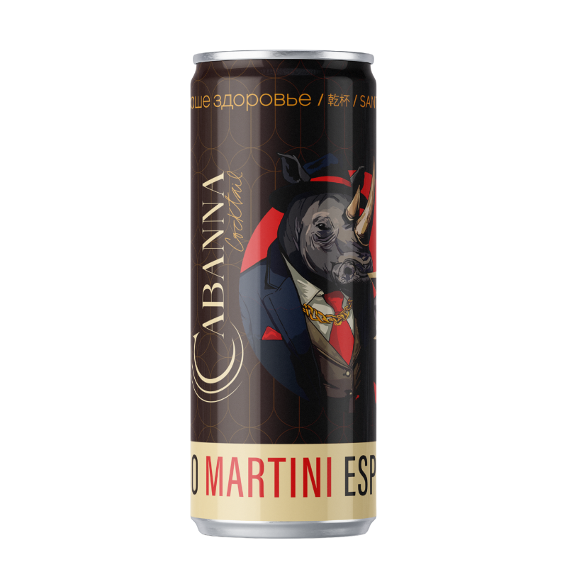 Cóctel Premium Espresso Martini Cabanna 270 ml