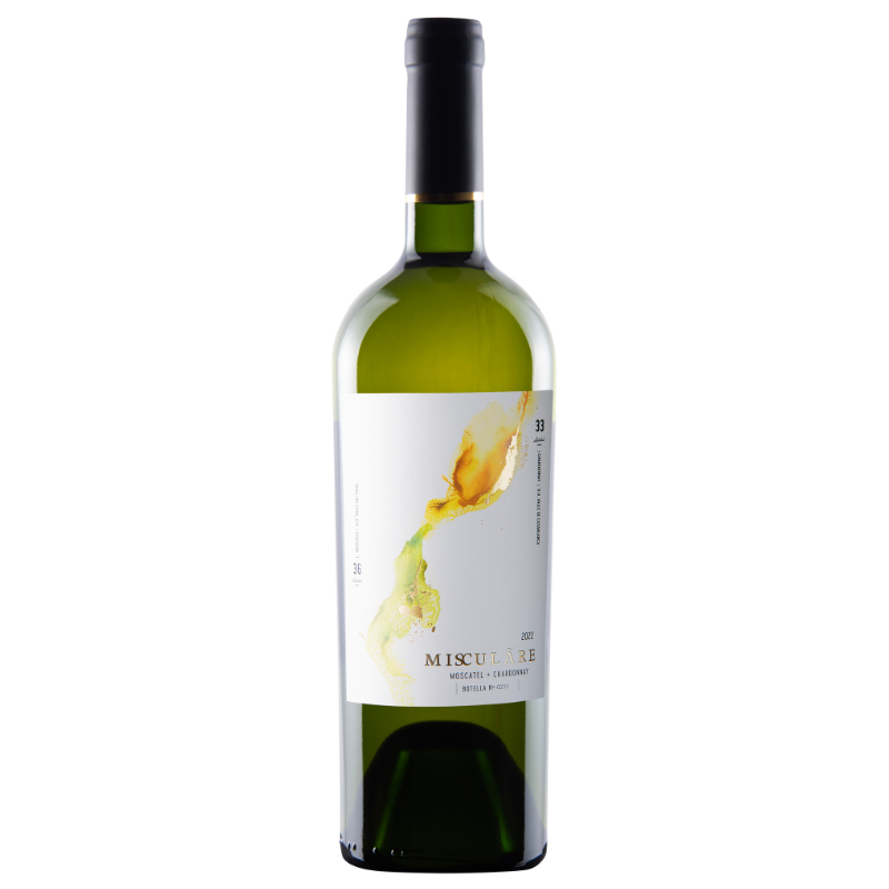 Vino Misculare Moscatel + Chardonnay 750cc