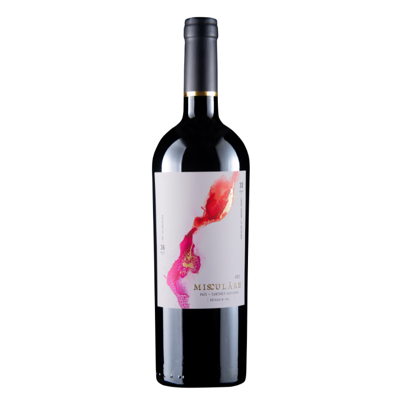 Vino Misculare Pais + Cabernet Sauvignon 750cc