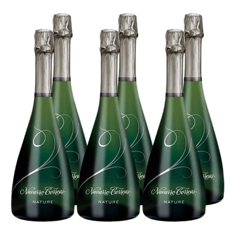 Espumante Navarro Correas Nature 750cc x6 ($9.990 c/u)