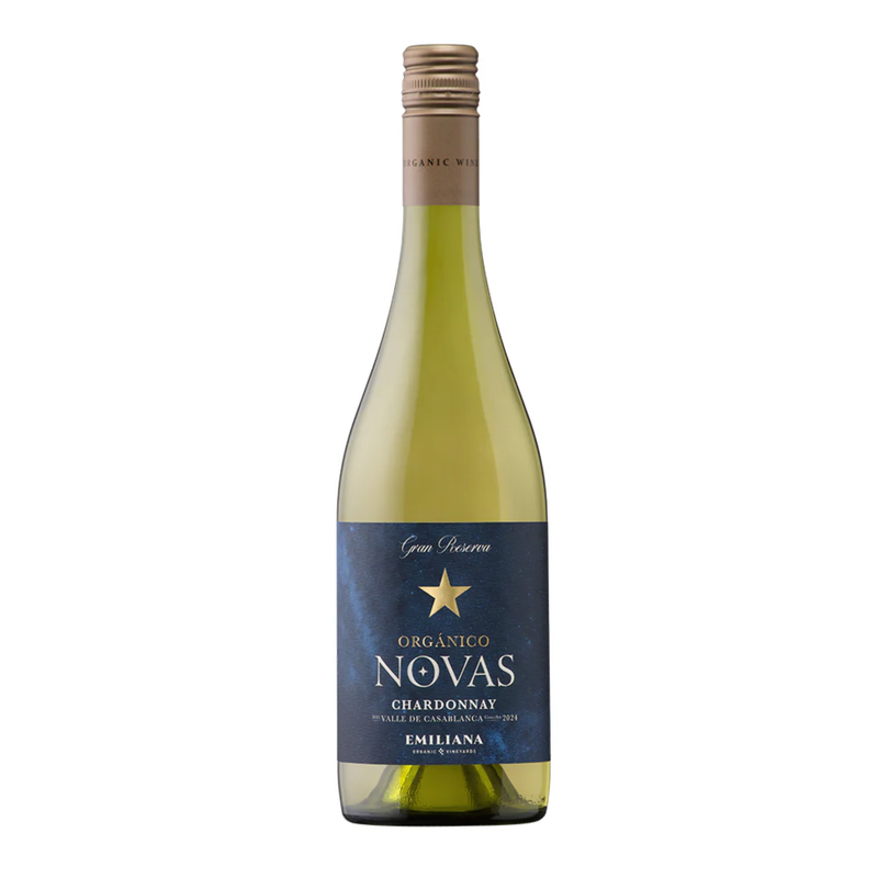 Vino Novas Gran Reserva Chardonnay 750cc