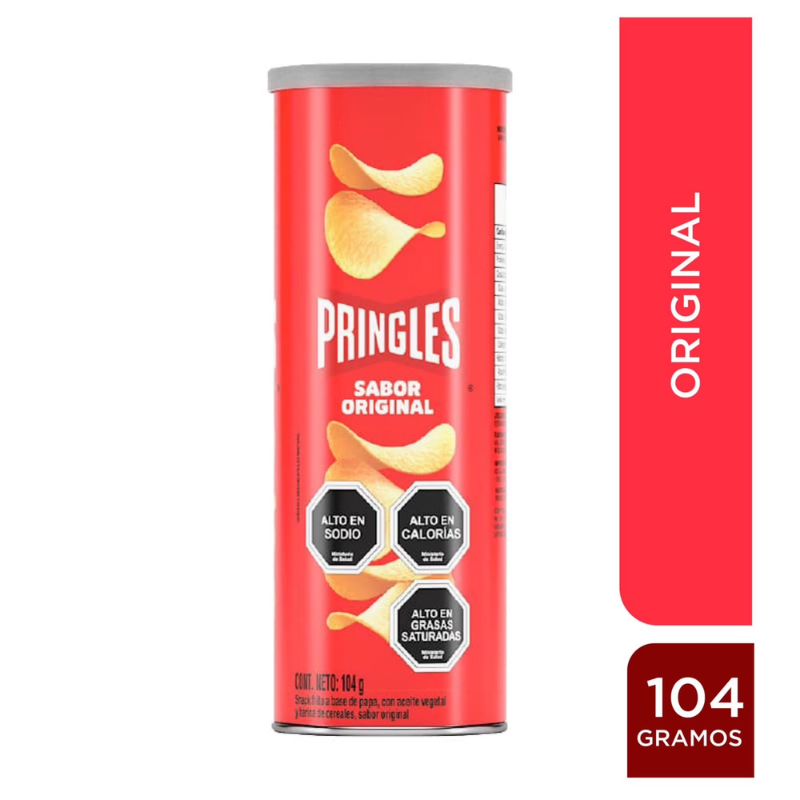 Papas Fritas Pringles Original 104g