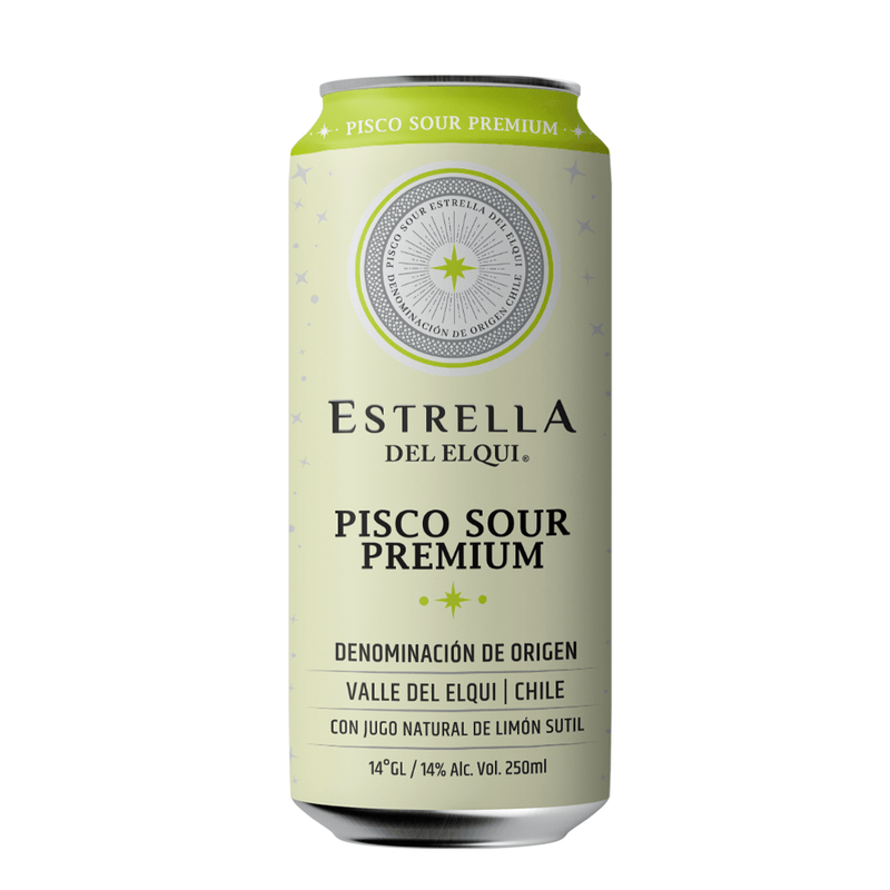 Estrella del Elqui Pisco Sour 14° Lata 250 ml