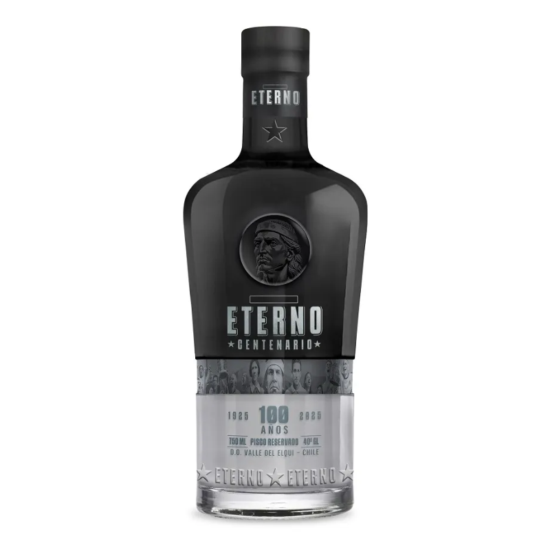 Pisco Eterno Centenario Transparente 750cc 40°