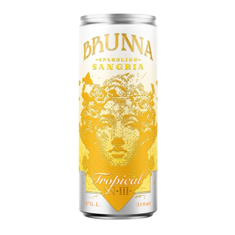 Sangría Sparkling Brunna Blanca Tropical 310cc