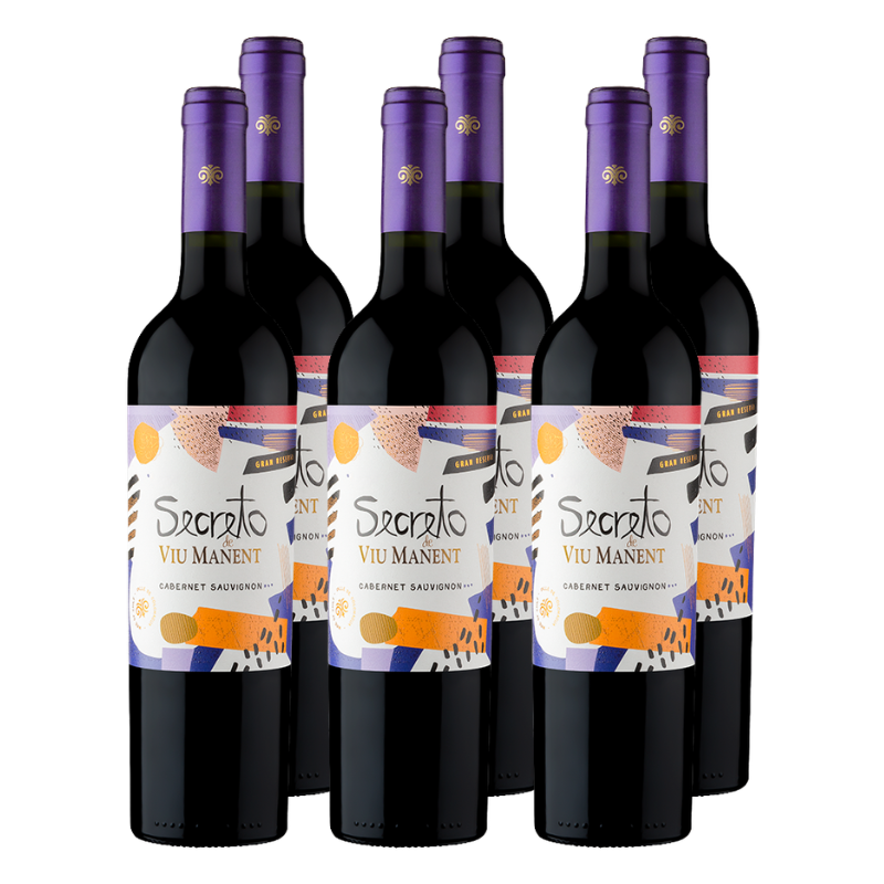 Vino Secreto Viu Manent Gran Reserva Cabernet Sauvignon 750cc x6