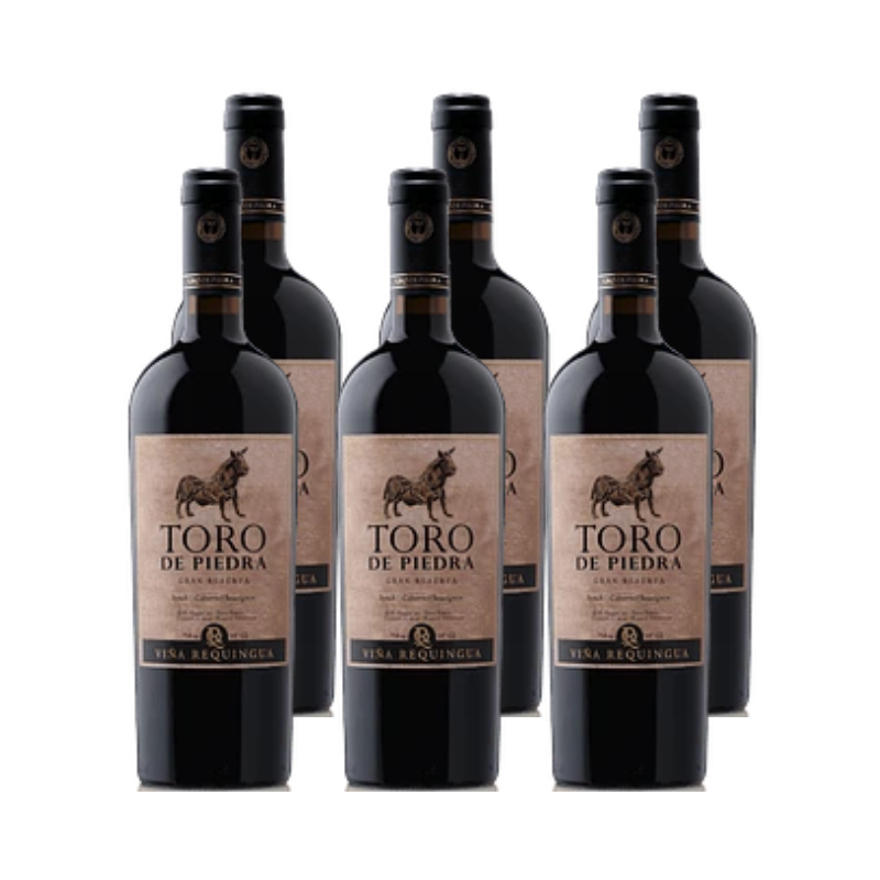 Vino Toro de Piedra Gran Reserva Carmenere 750cc x6 ($6.665 c/u)