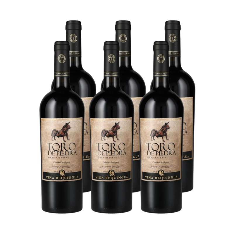 Vino Toro de Piedra Gran Reserva Cabernet Sauvignon 750cc x6 ($6.665 c/u)
