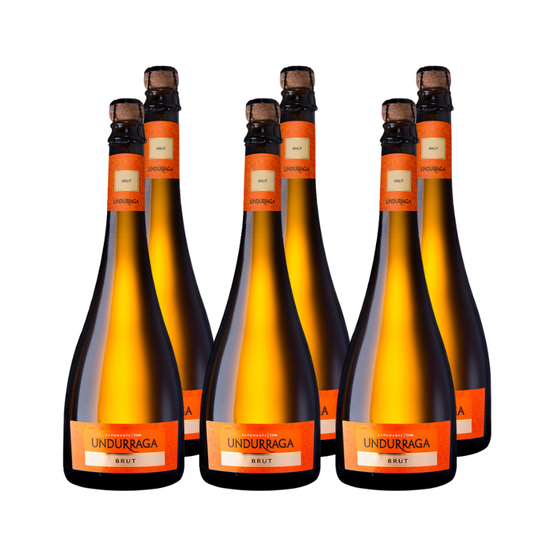 Espumante Undurraga Brut 750cc x6 ($3.490 c/u)
