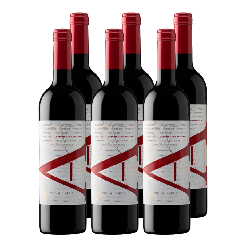 Vino VIK A Cabernet Sauvignon 750cc x6 ($13.490 c/u)