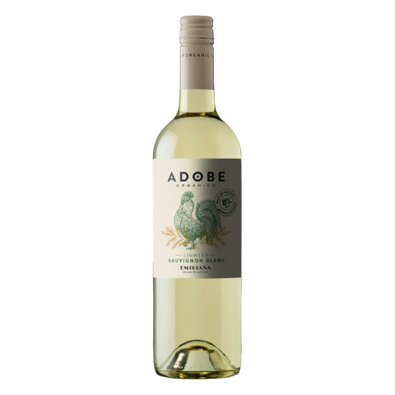 Vino Adobe Reserva Organico Low Sauvignon Blanc 8° 750cc
