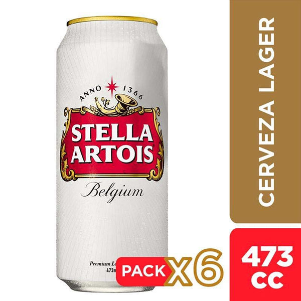 Stella Artois 473cc. X6