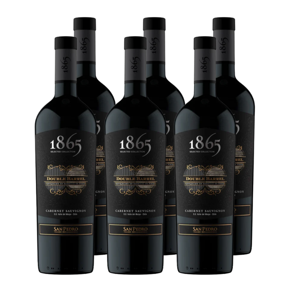 X6 Vino 1865 Double Barrel Cabernet Sauvignon 750cc ($11.990 C/U)