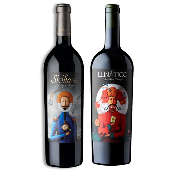 Pack 2 Vinos Pequeñas Producciones Siciliano Cabernet Sauvignon + Antiyal Lunatico Ensamblaje