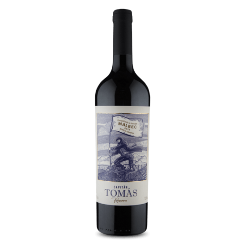 Vino Capitan Tomás Malbec 750cc