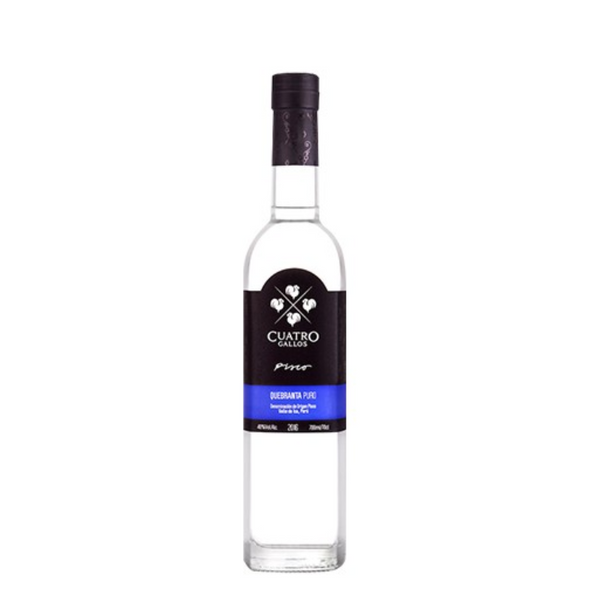 Pisco Cuatro Gallos Puro Quebranta Tradicional 40° 750cc