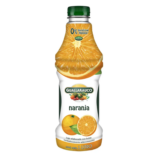 Jugo Naranja Guallarauco 1L 0%