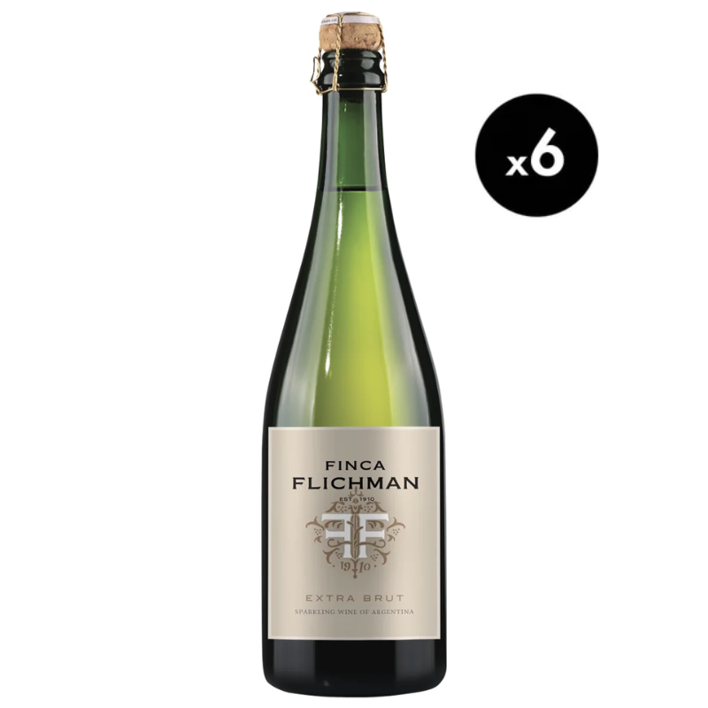 Espumante Finca Flichman Extra Brut 750cc x6 ($4.990 c/u)