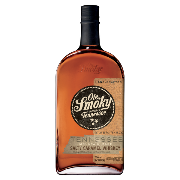 Whiskey Ole Smoky Salty Caramel Tennessee Moonshine 750ml