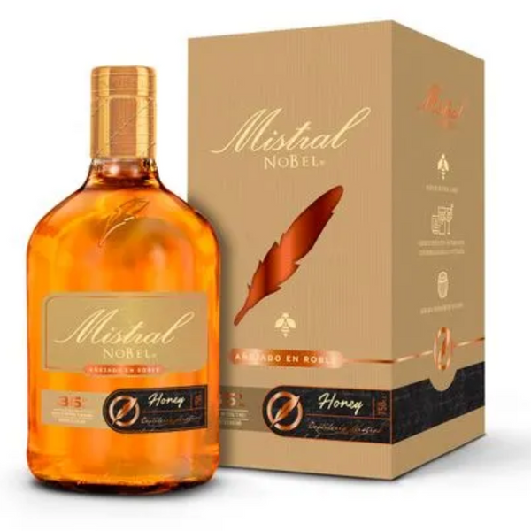 Pisco Mistral Nobel Honey 35° 750cc