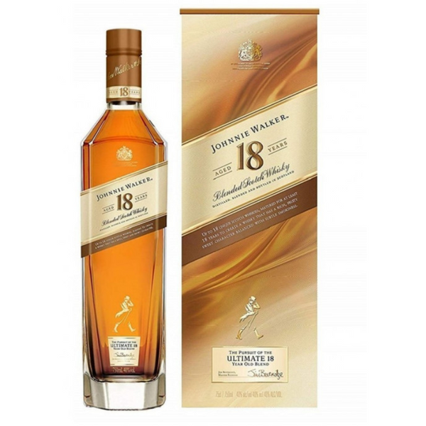 Whisky Johnnie Walker Blended Scotch 18 años 750cc