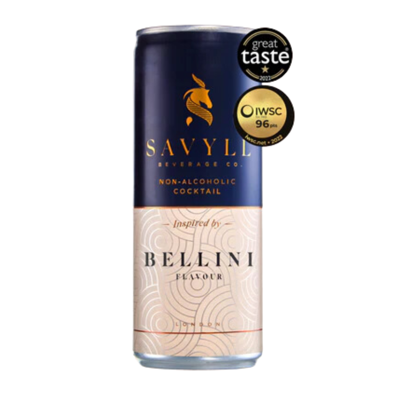 Savyll Cocktail Bellini 0.0° Sin Alcohol 250ml