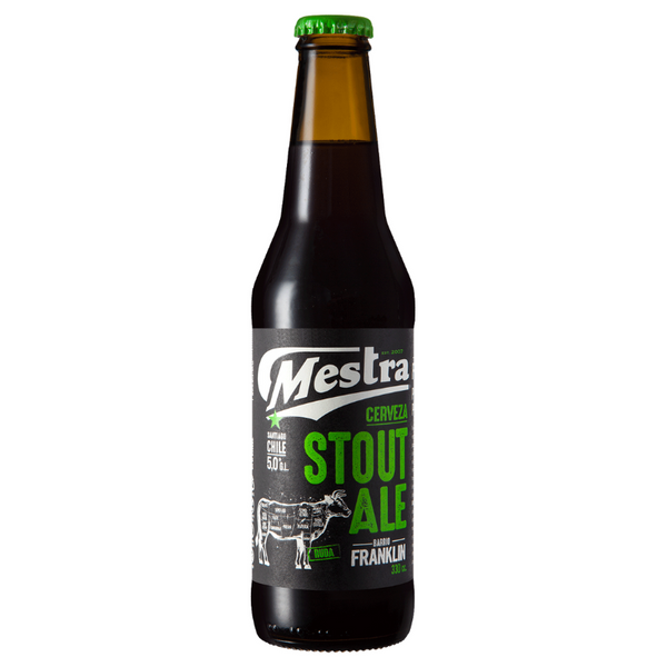 Cerveza Mestra Stout Ale 5.0° 330cc